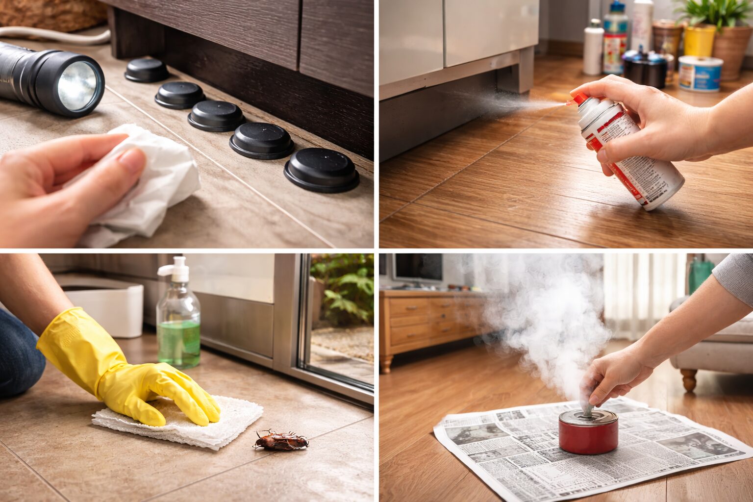 自分で駆除する方法（できる範囲とおすすめの順番）