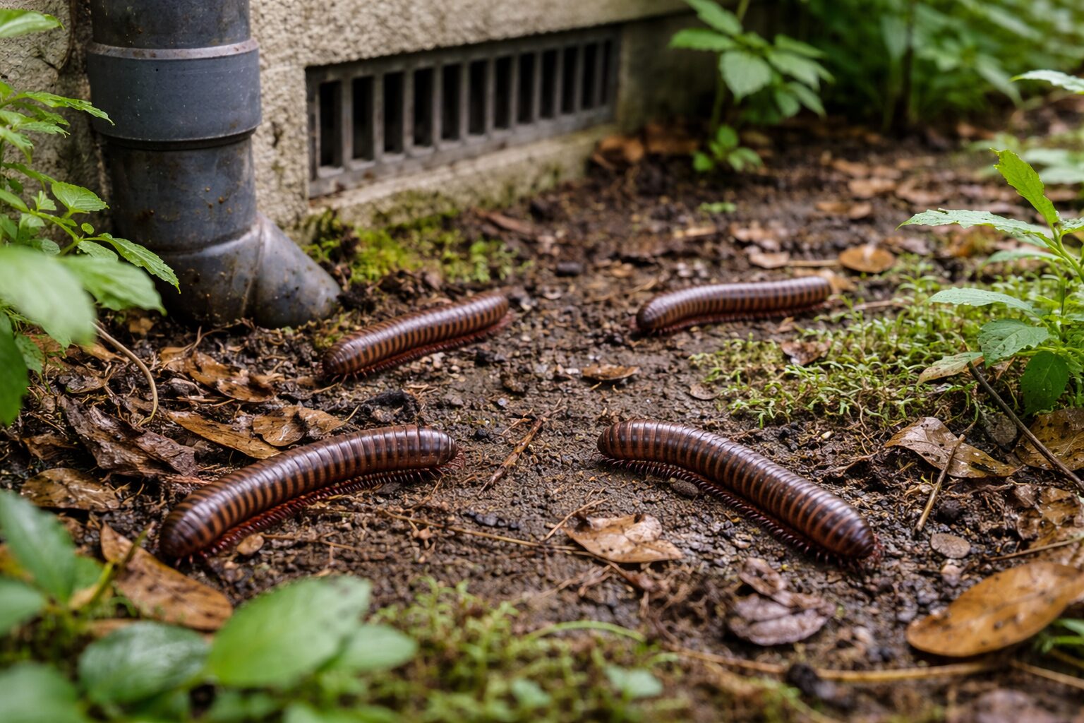 ヤスデに対するハイターの効果の考え方