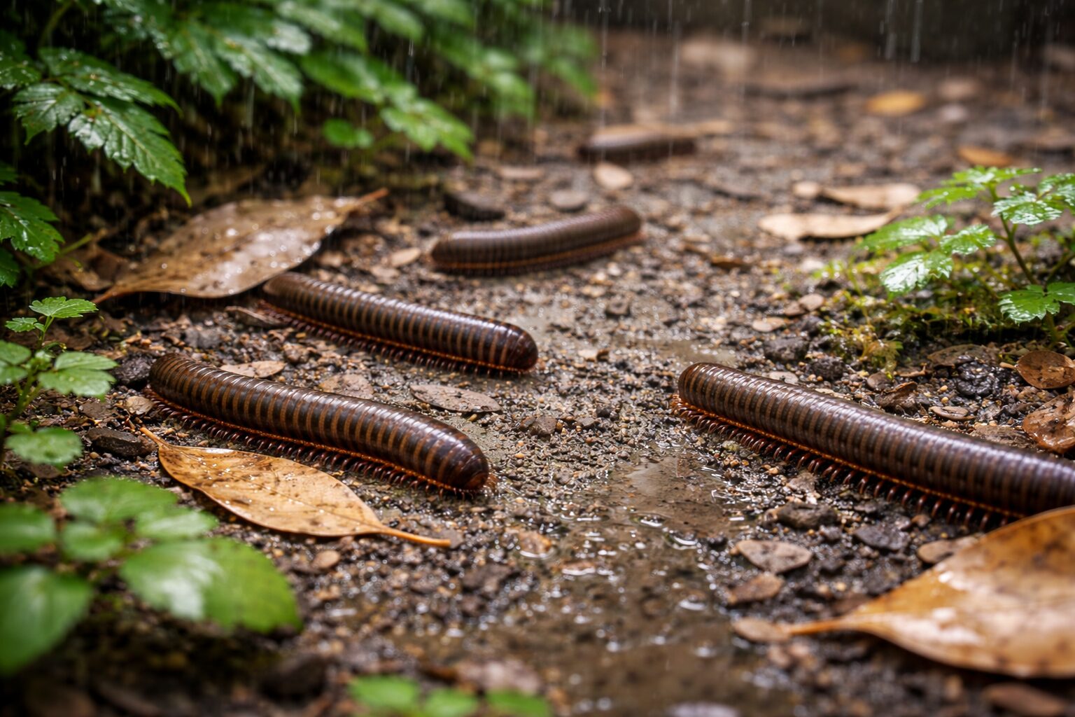 特定の時期にヤスデが増えやすくなる理由