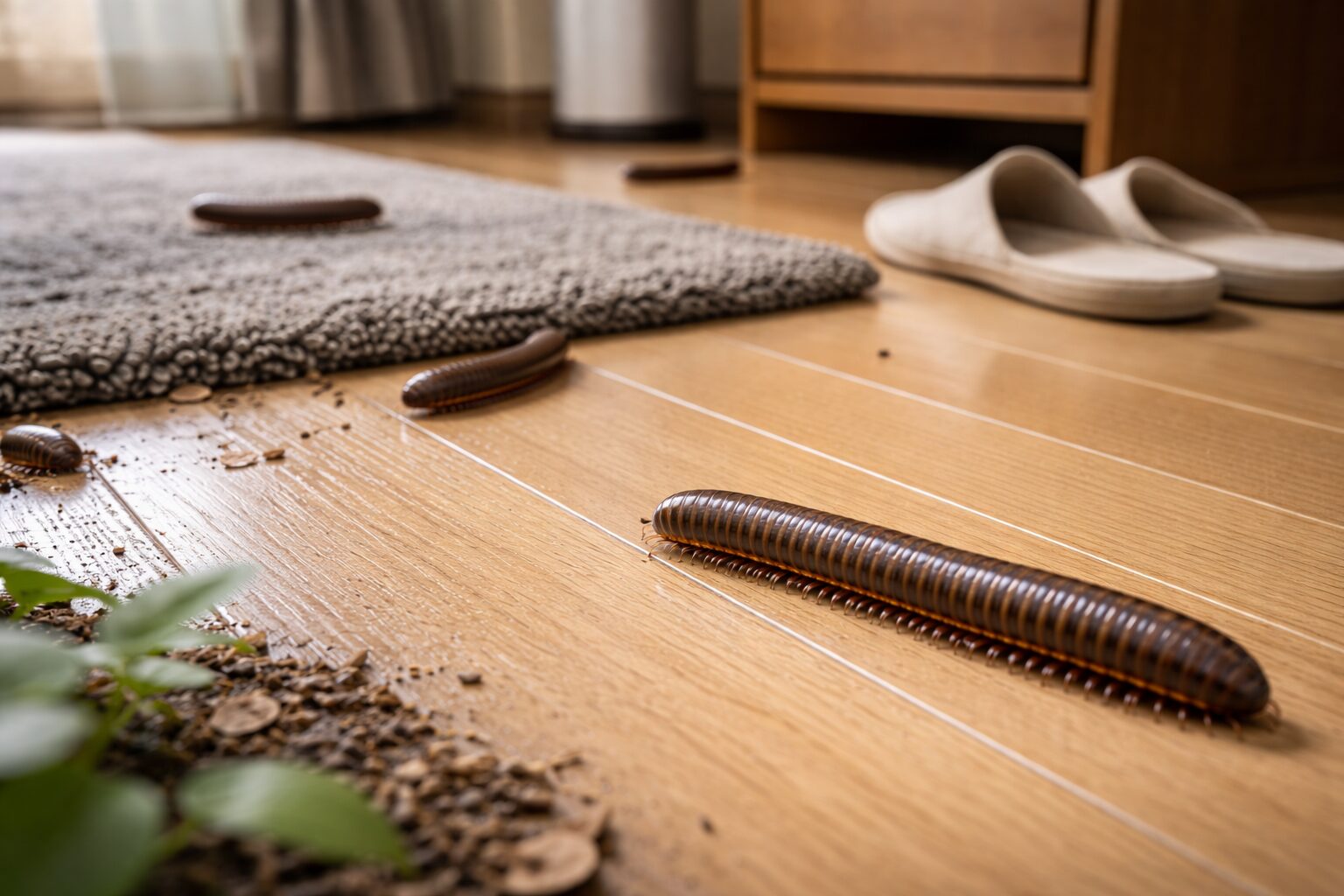 家の中にヤスデが出たときに考えるべきリスク