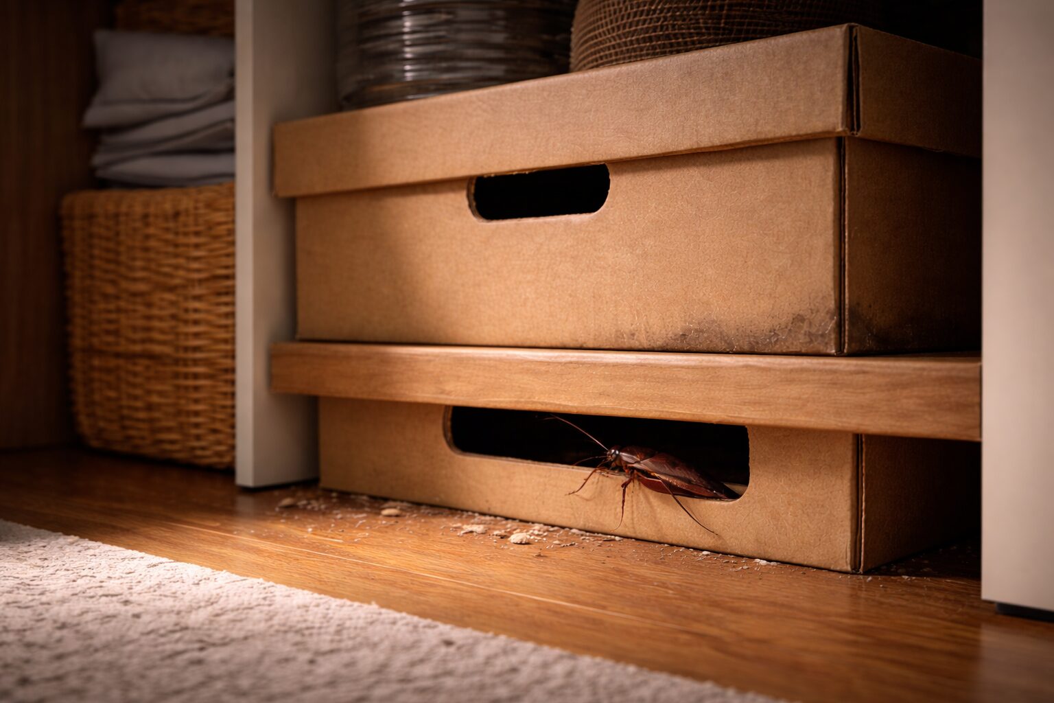 プレンティボックスってゴキブリが住み着きやすいの？