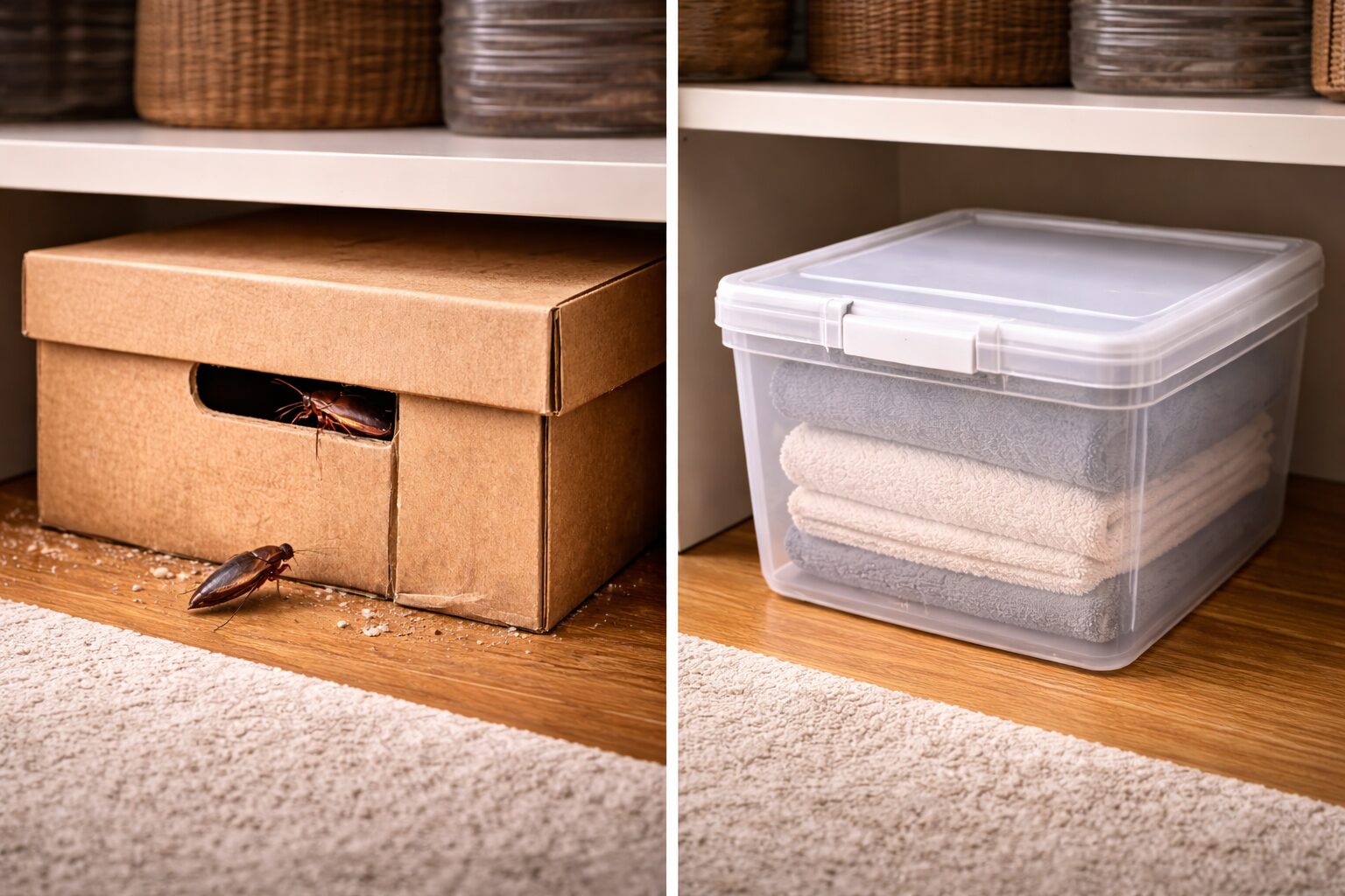 プレンティボックスってゴキブリが住み着きやすいの？