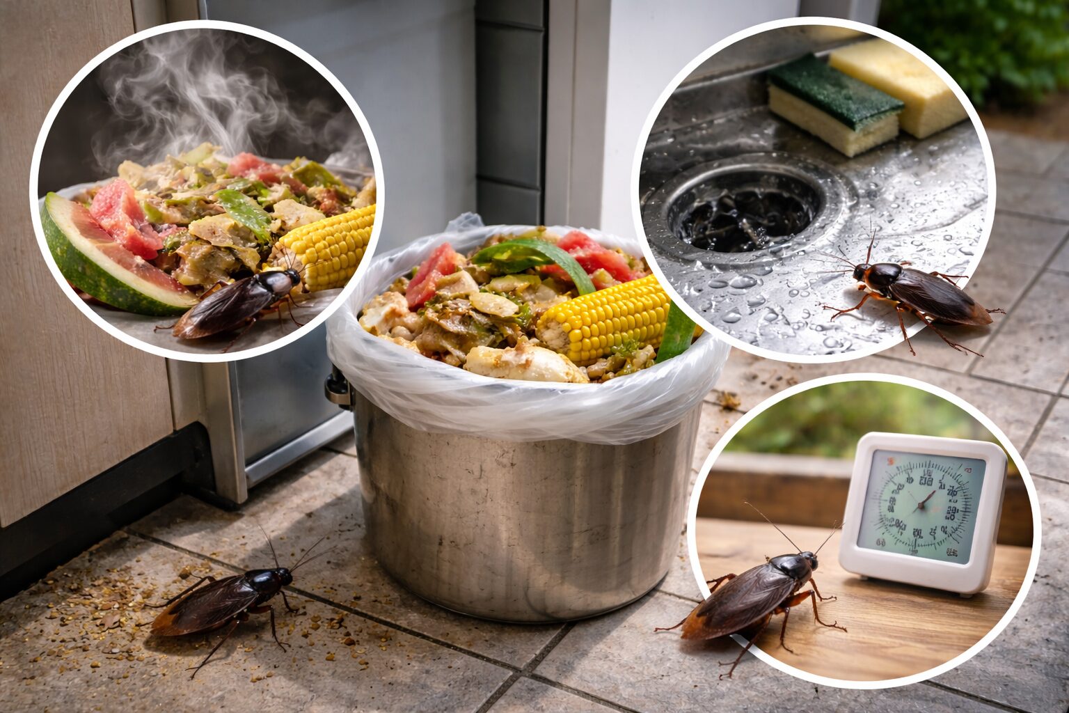 生ゴミを冷凍するとゴキブリ対策になるのか？