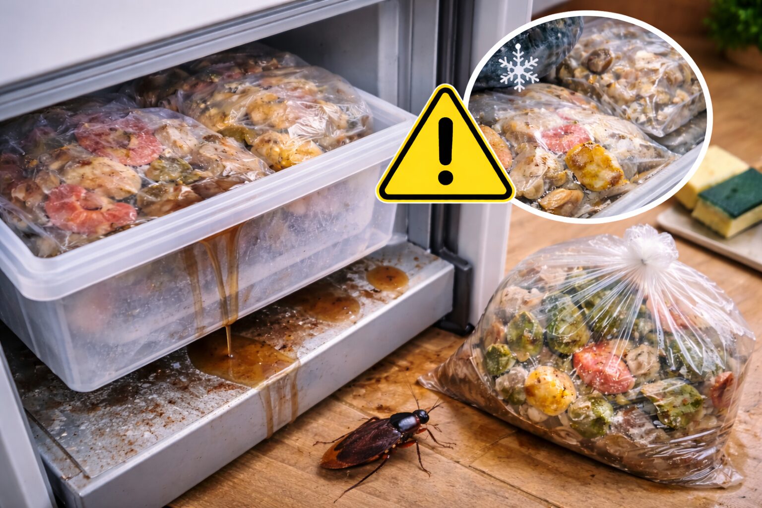 生ゴミを冷凍するとゴキブリ対策になるのか？