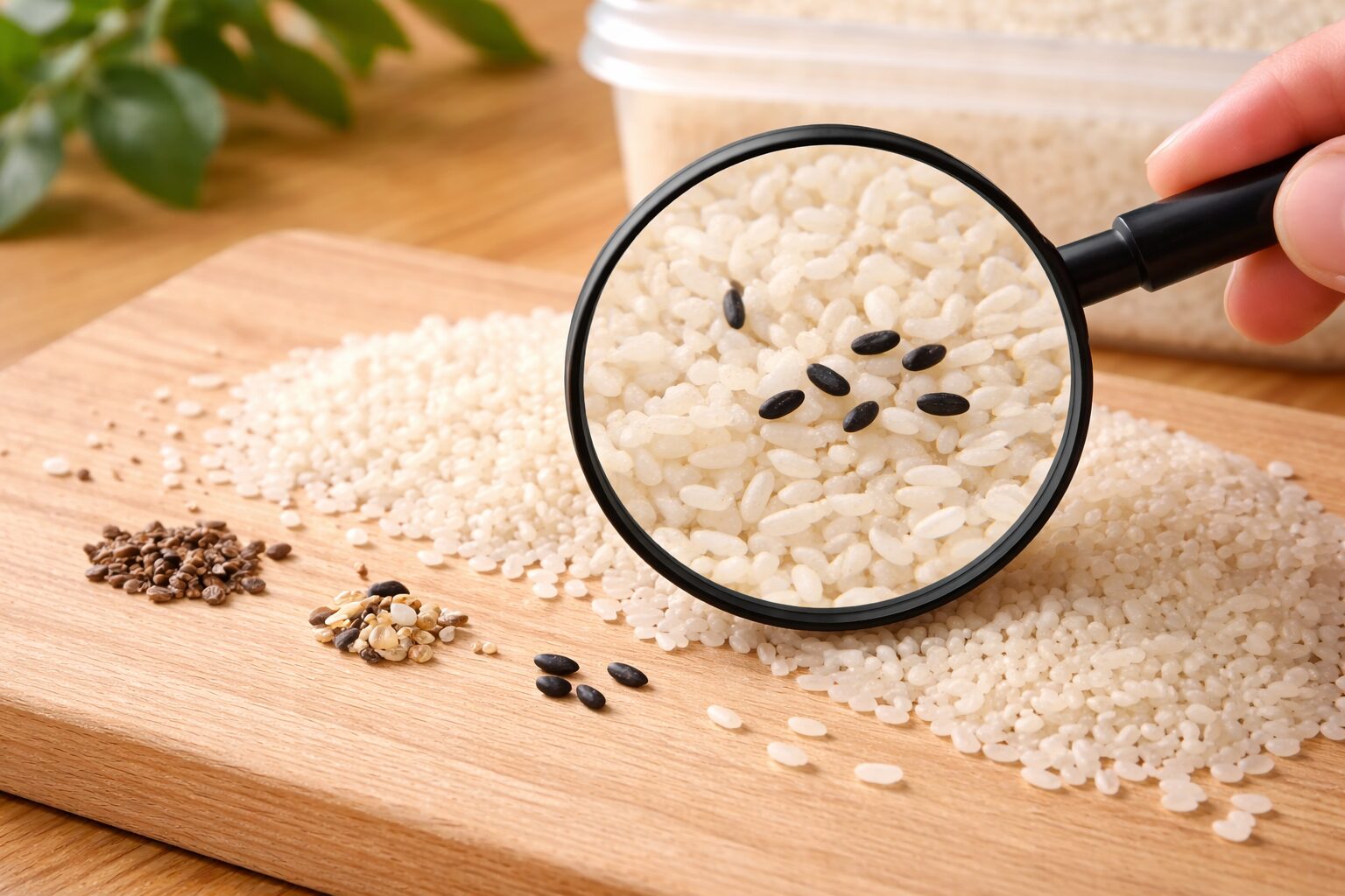 米の中に見える黒い粒ってなに？ゴキブリの影と糞の可能性について解説