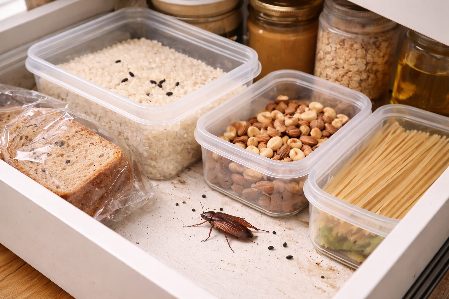 米の中に見える黒い粒ってなに？ゴキブリの影と糞の可能性について解説