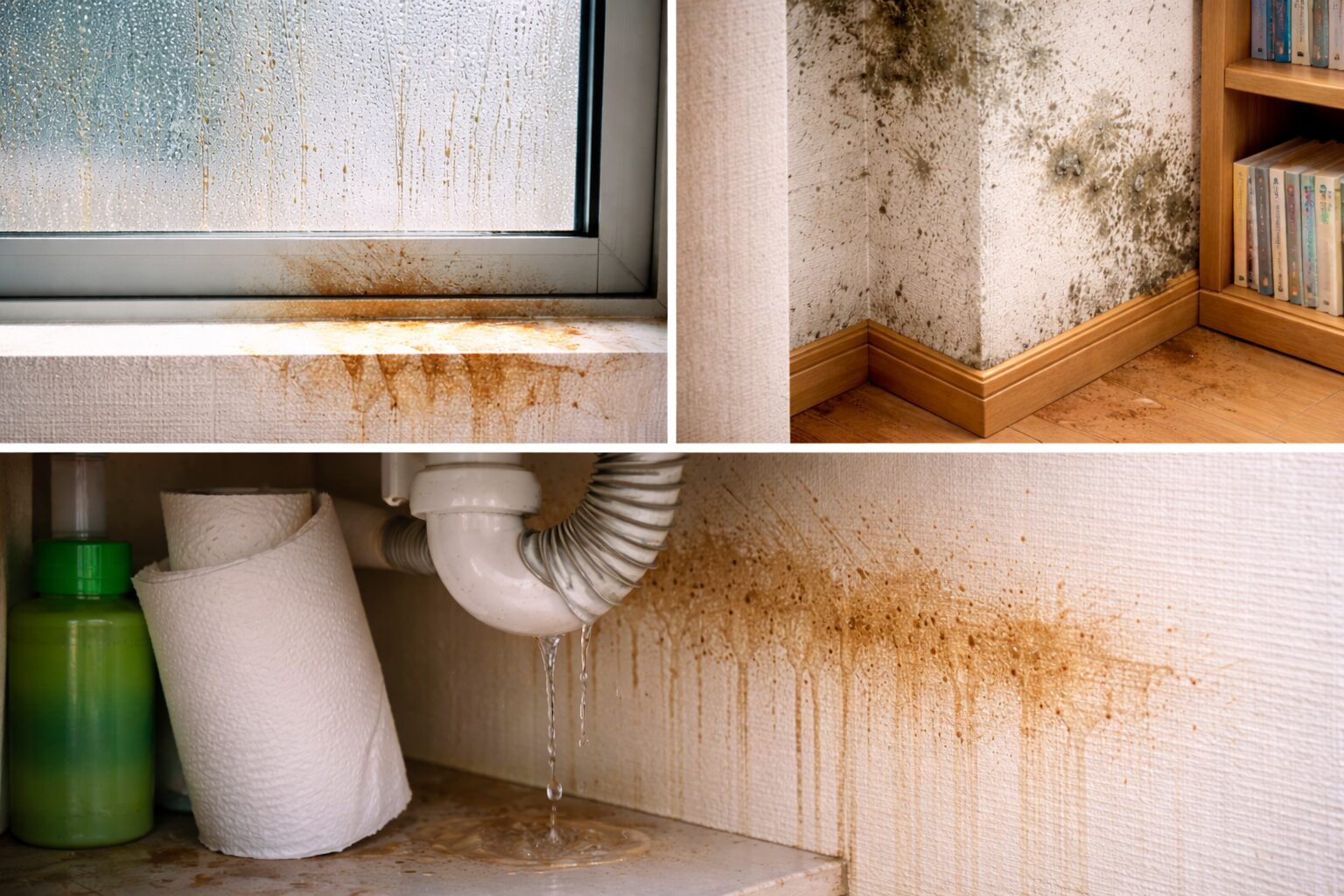 壁にできた茶色いシミってゴキブリの痕跡！？原因を徹底調査