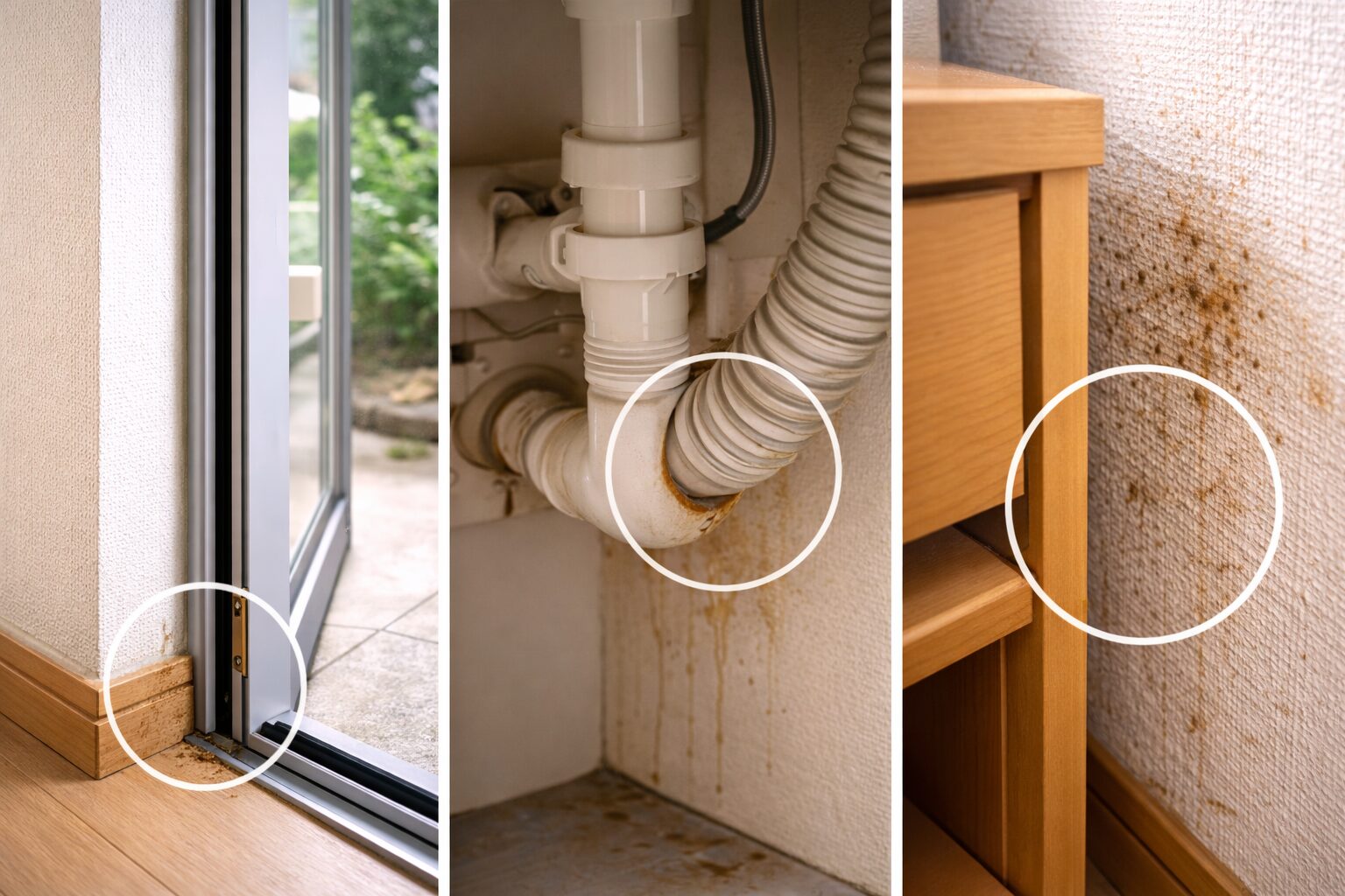 壁にできた茶色いシミってゴキブリの痕跡！？原因を徹底調査