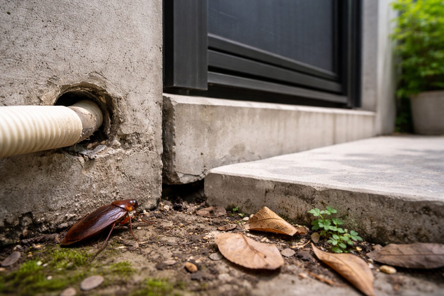 コンクリート打ちっぱなしの部屋ってゴキブリが出やすいの？