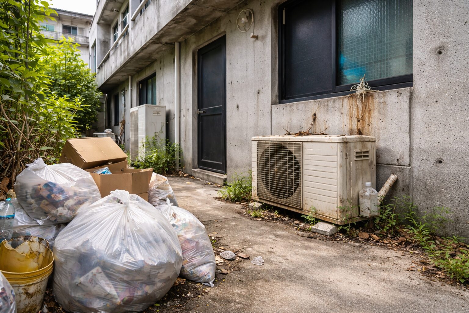 コンクリート打ちっぱなしの部屋ってゴキブリが出やすいの？