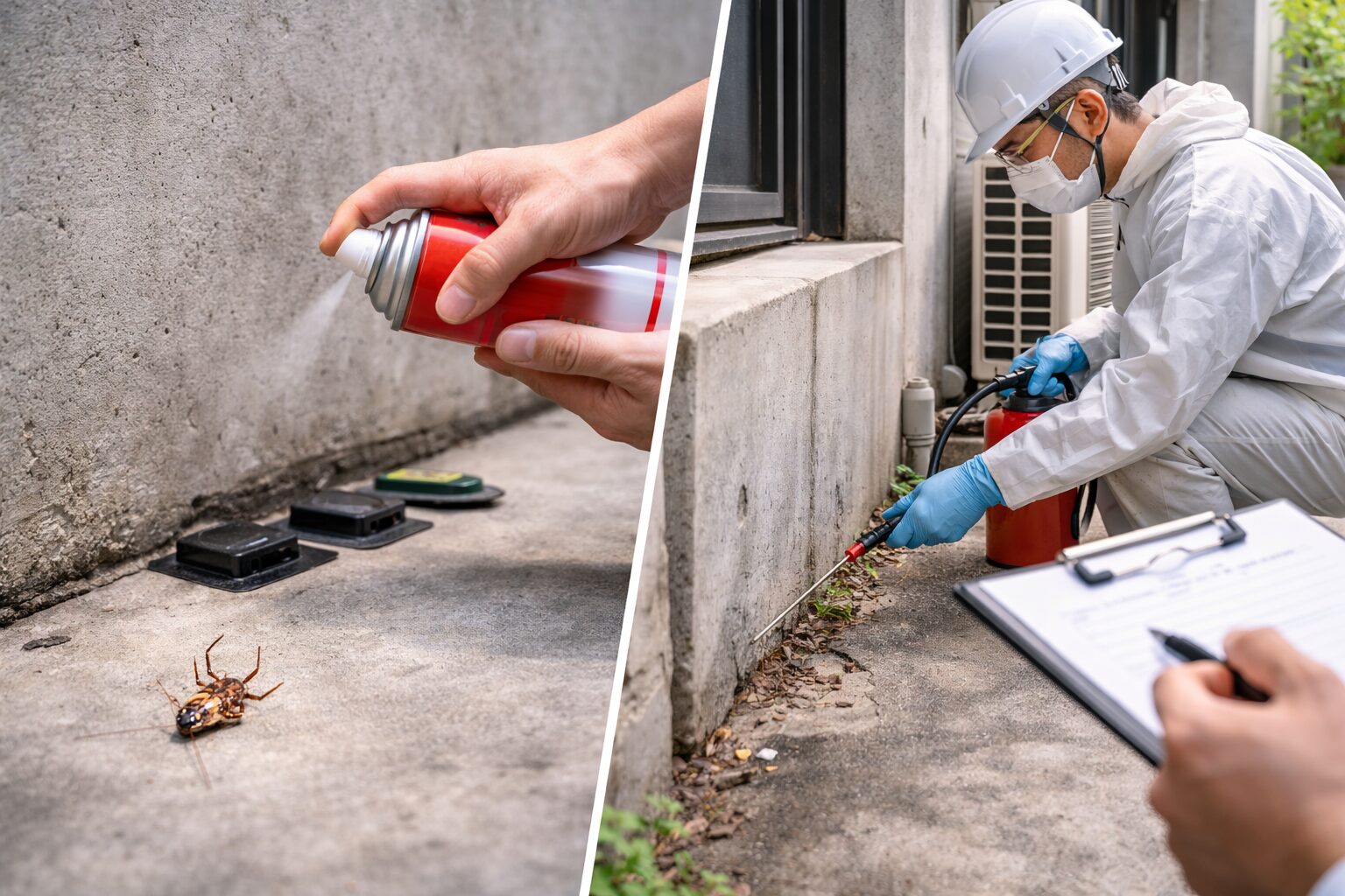 コンクリート打ちっぱなしの部屋ってゴキブリが出やすいの？