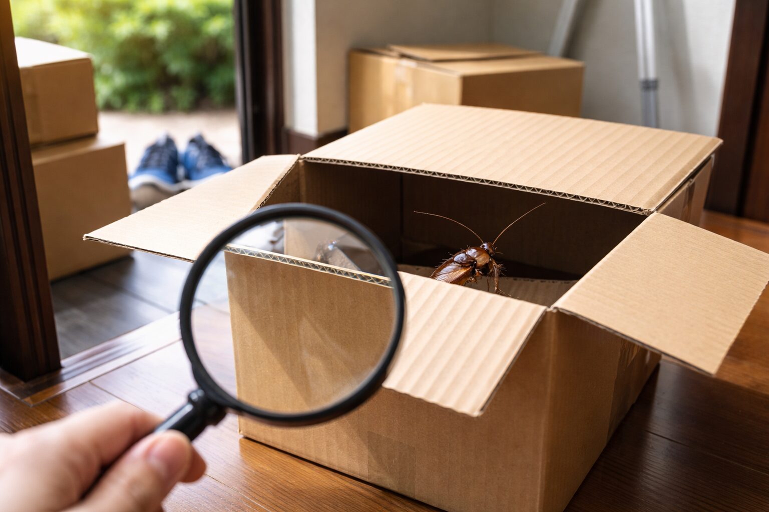 【要注意】家に置いている段ボールでゴキブリが発生する可能性を解説
