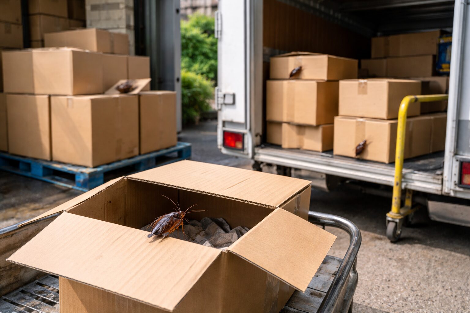 【要注意】家に置いている段ボールでゴキブリが発生する可能性を解説
