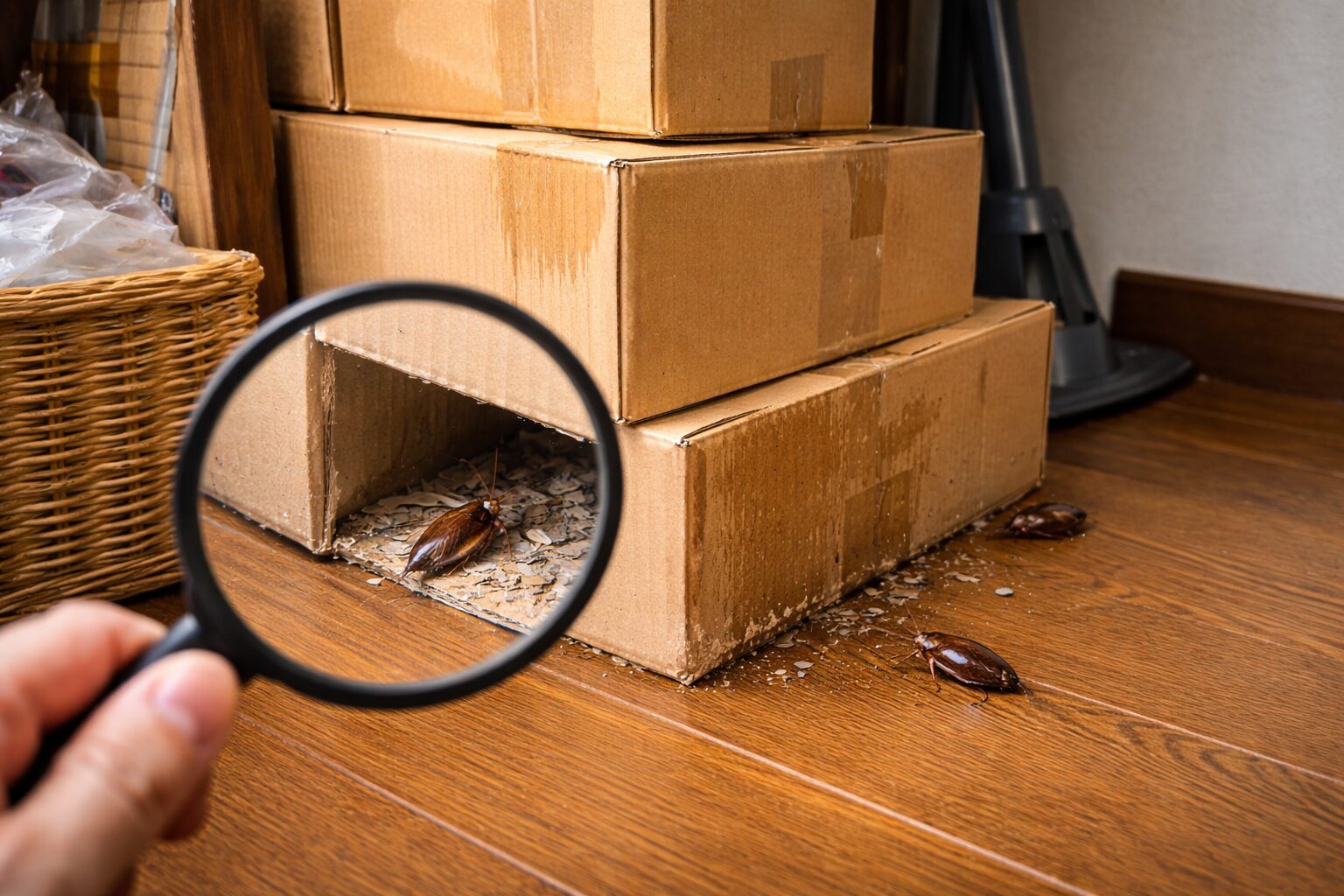 【要注意】家に置いている段ボールでゴキブリが発生する可能性を解説