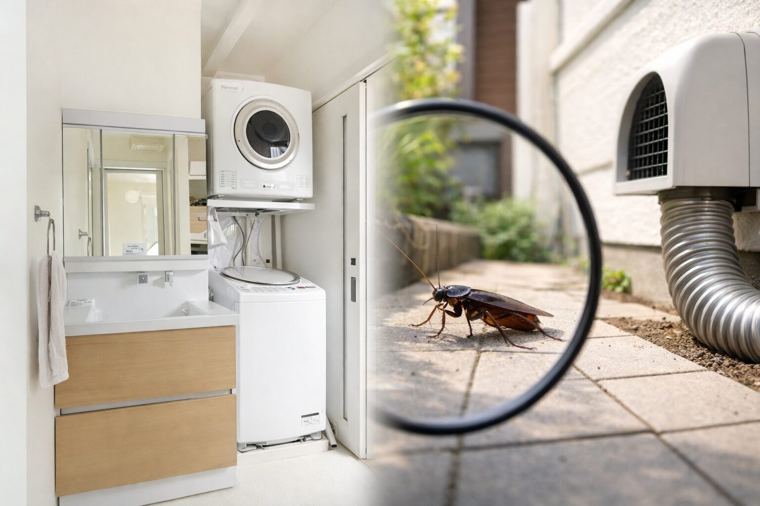 乾太くんを設置するとゴキブリが出やすくなるという噂と真実を徹底調査