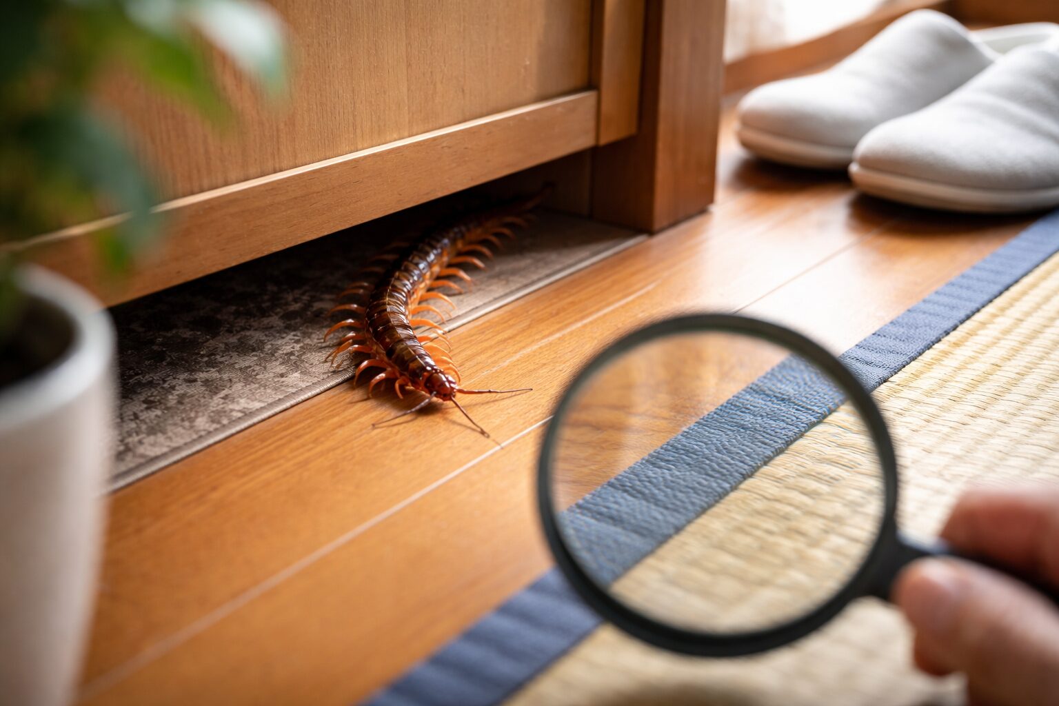 ムカデを見失ったらどうする？