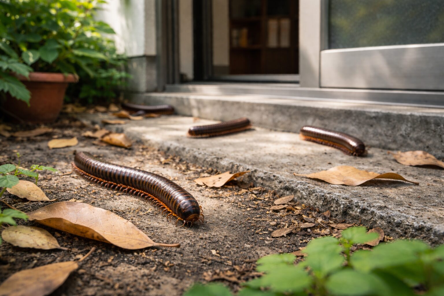 家の中にヤスデが入り込んでくるのはなぜなのか？