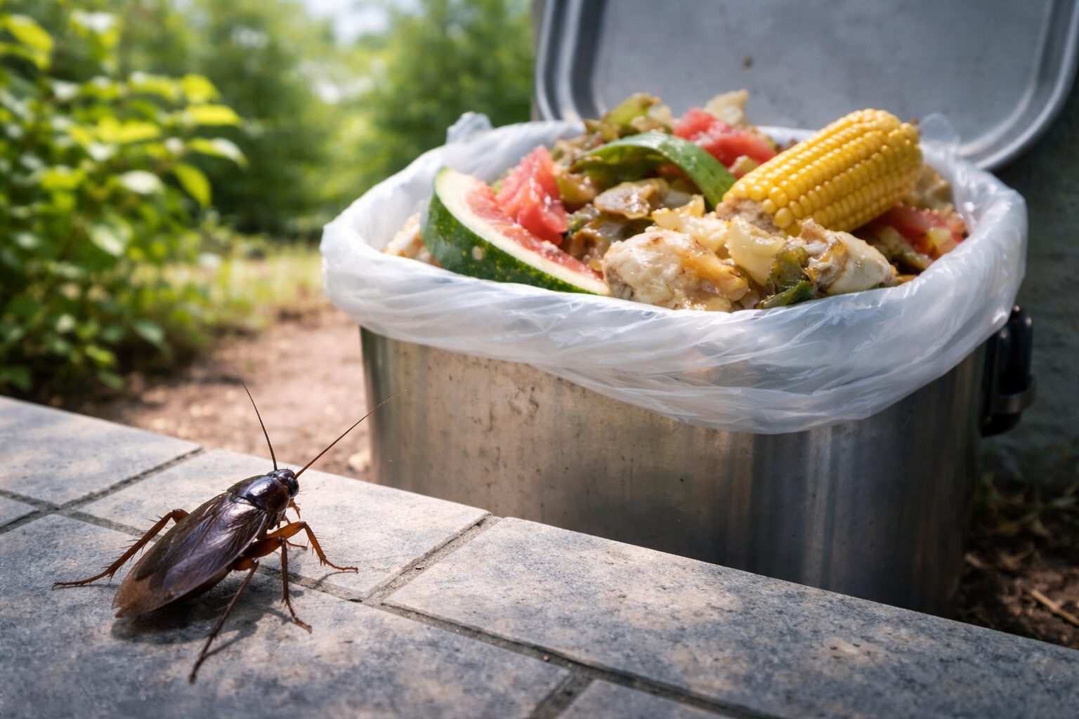 生ゴミを冷凍するとゴキブリ対策になるのか？