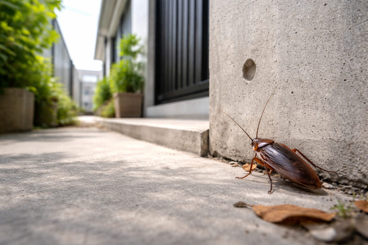 コンクリート打ちっぱなしの部屋ってゴキブリが出やすいの？